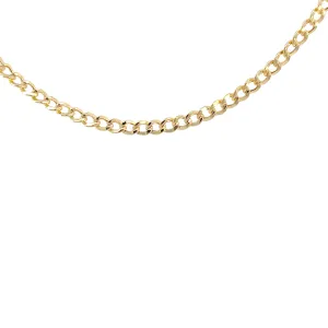 14 Karat Yellow Gold Curb Chain