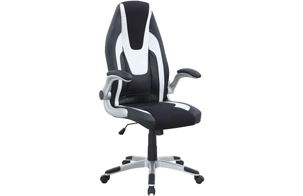 7214 Computer Chair Silver