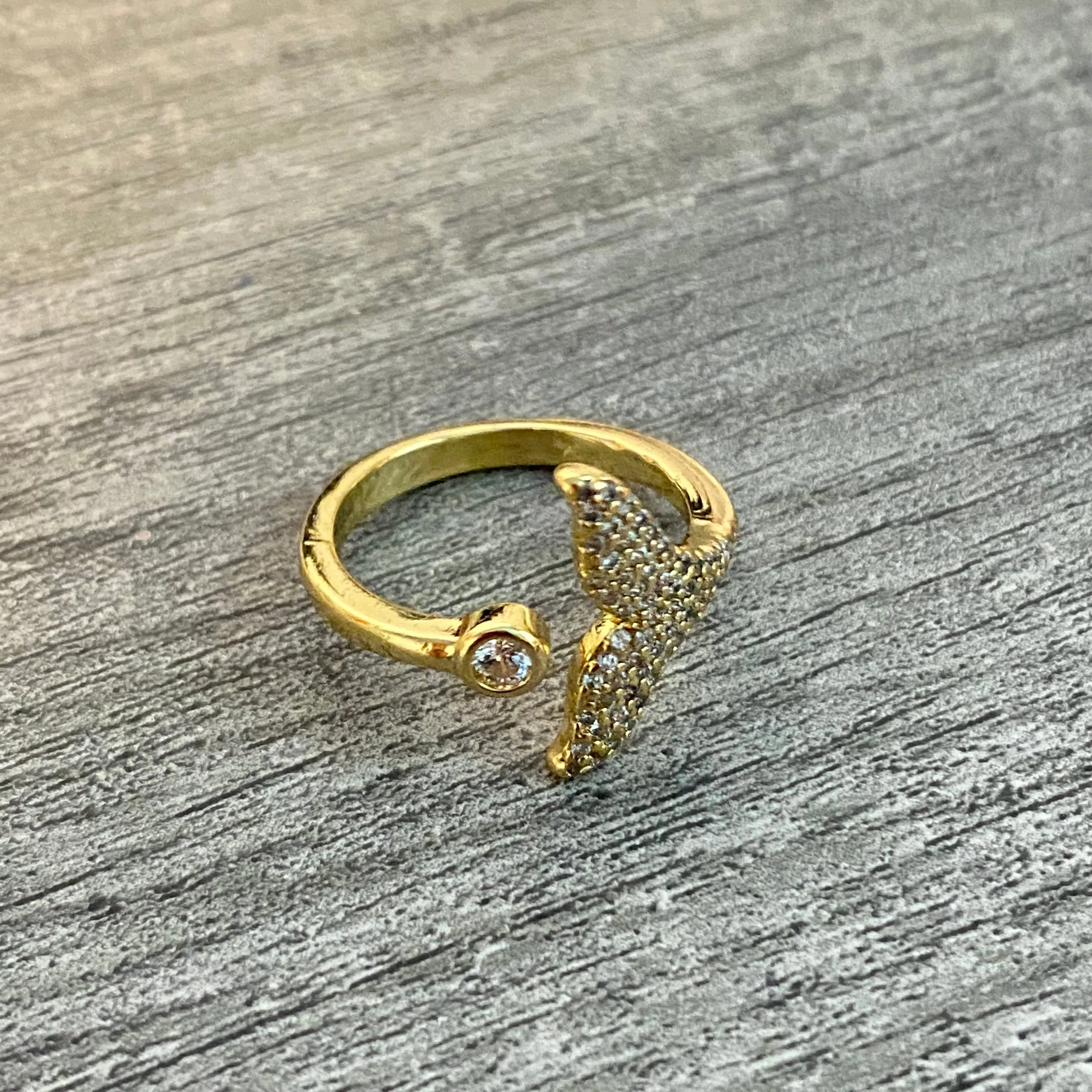 Adjustable Mermaid Tail Ring