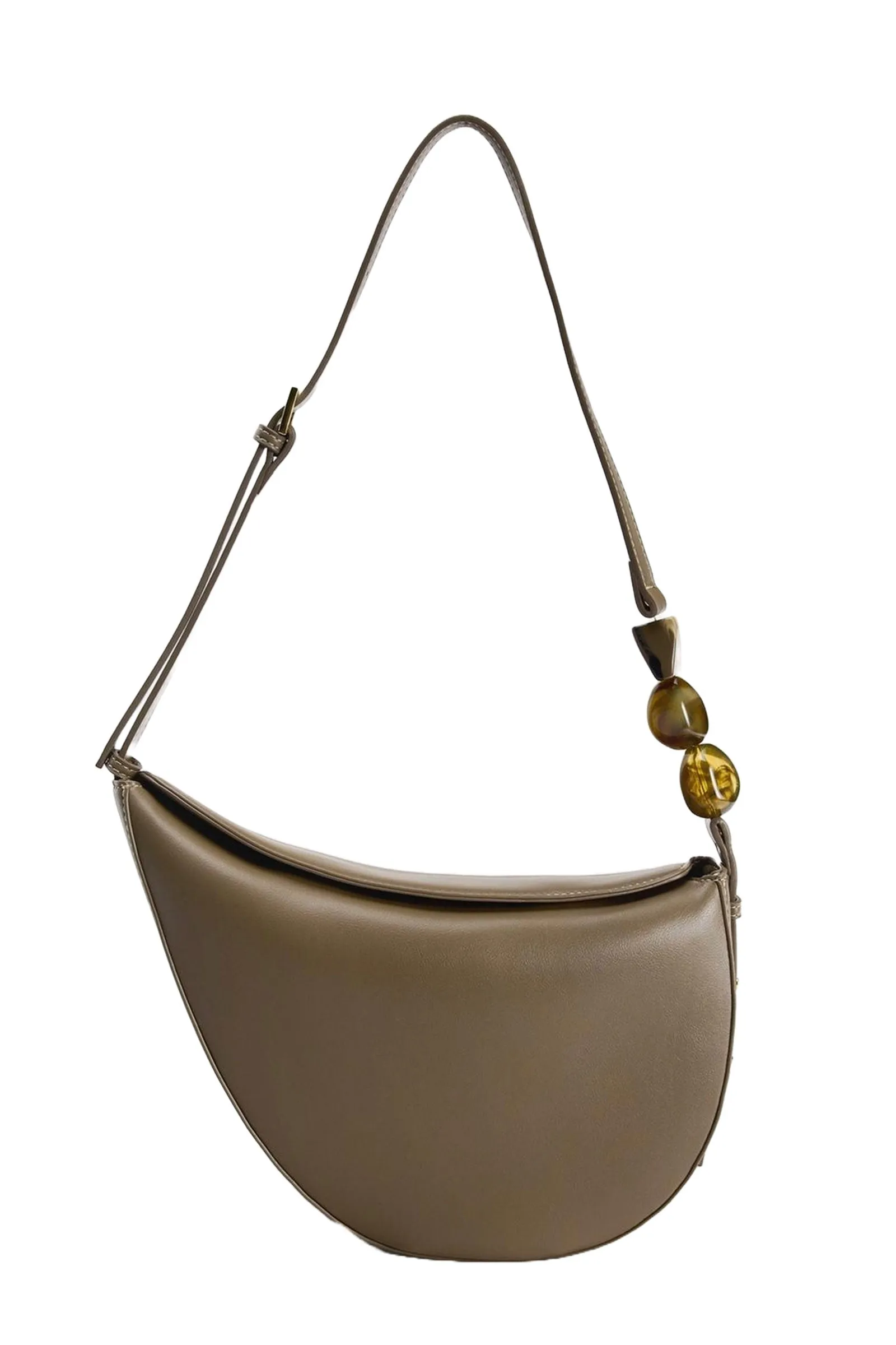 Asymmetric Crossbody Bag With Rhinestones