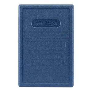 Cambro EPP180LID362 Cam GoBox Insulated Food Pan Carrier Lid, Blue
