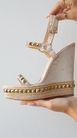 Christian Louboutin Wedge Heels 38