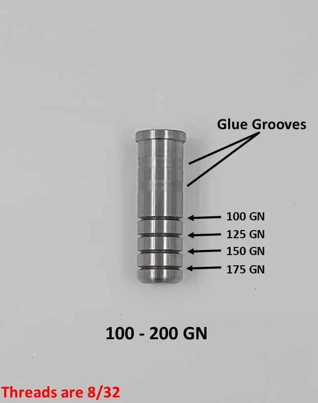 Clean Cut Adjustable Static Insert, .335, .365 O.D.