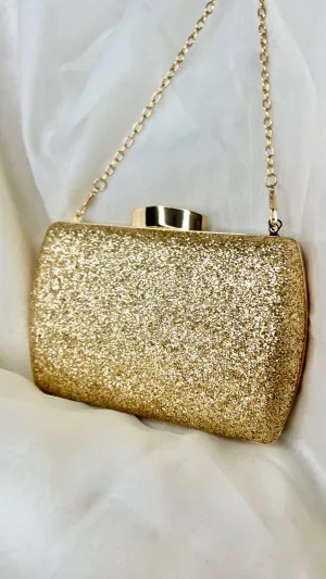 Davina Evening Bag - Gold