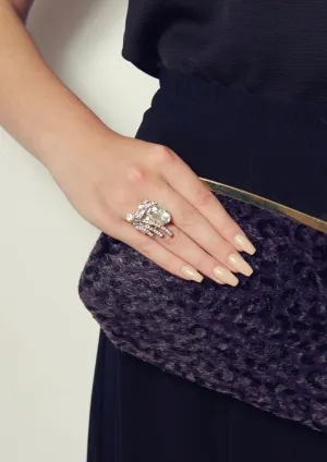 Diamond Burst Stretch Ring by Rosie Fox