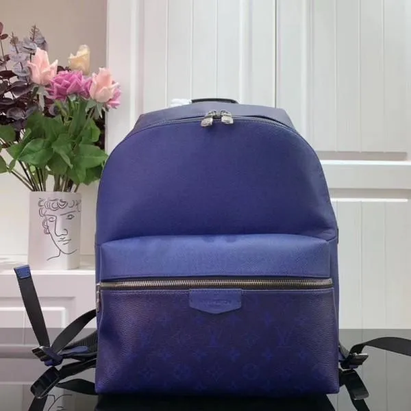 Discovery Monogram Leather Backpack Pm M30229 Blue 2019 Collection