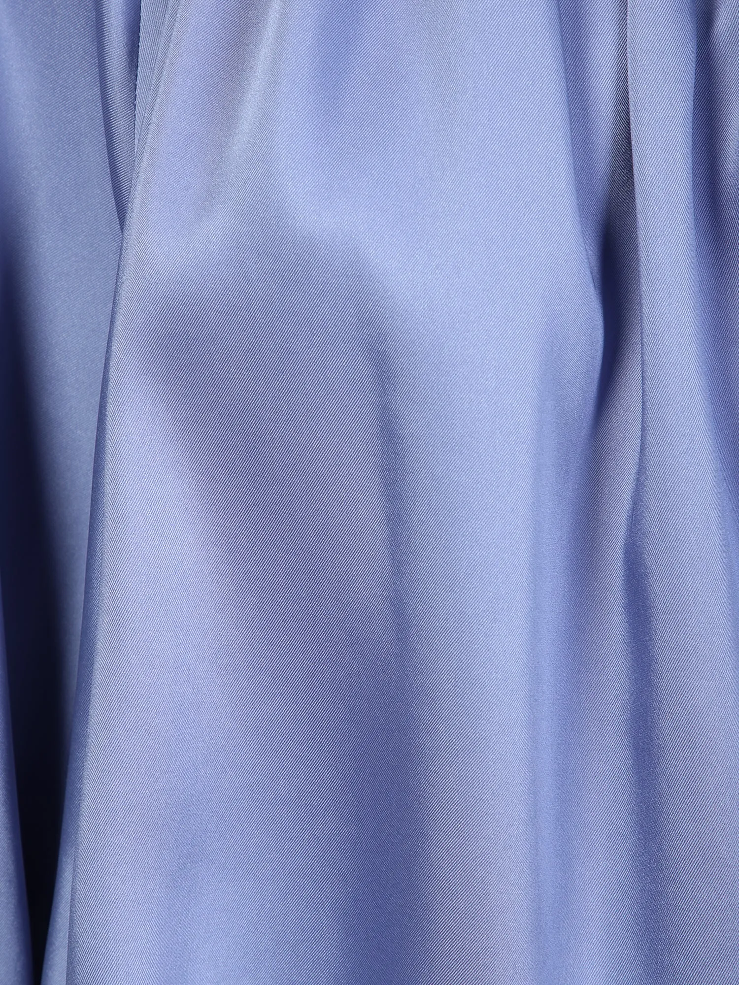 Elasticated details light blue blouse
