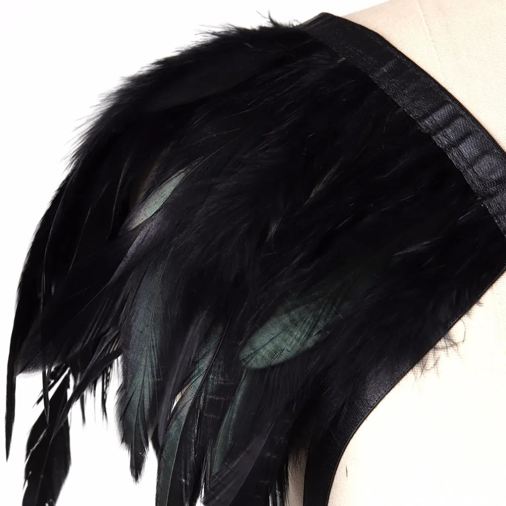 Fire Angel Feather Harness Top
