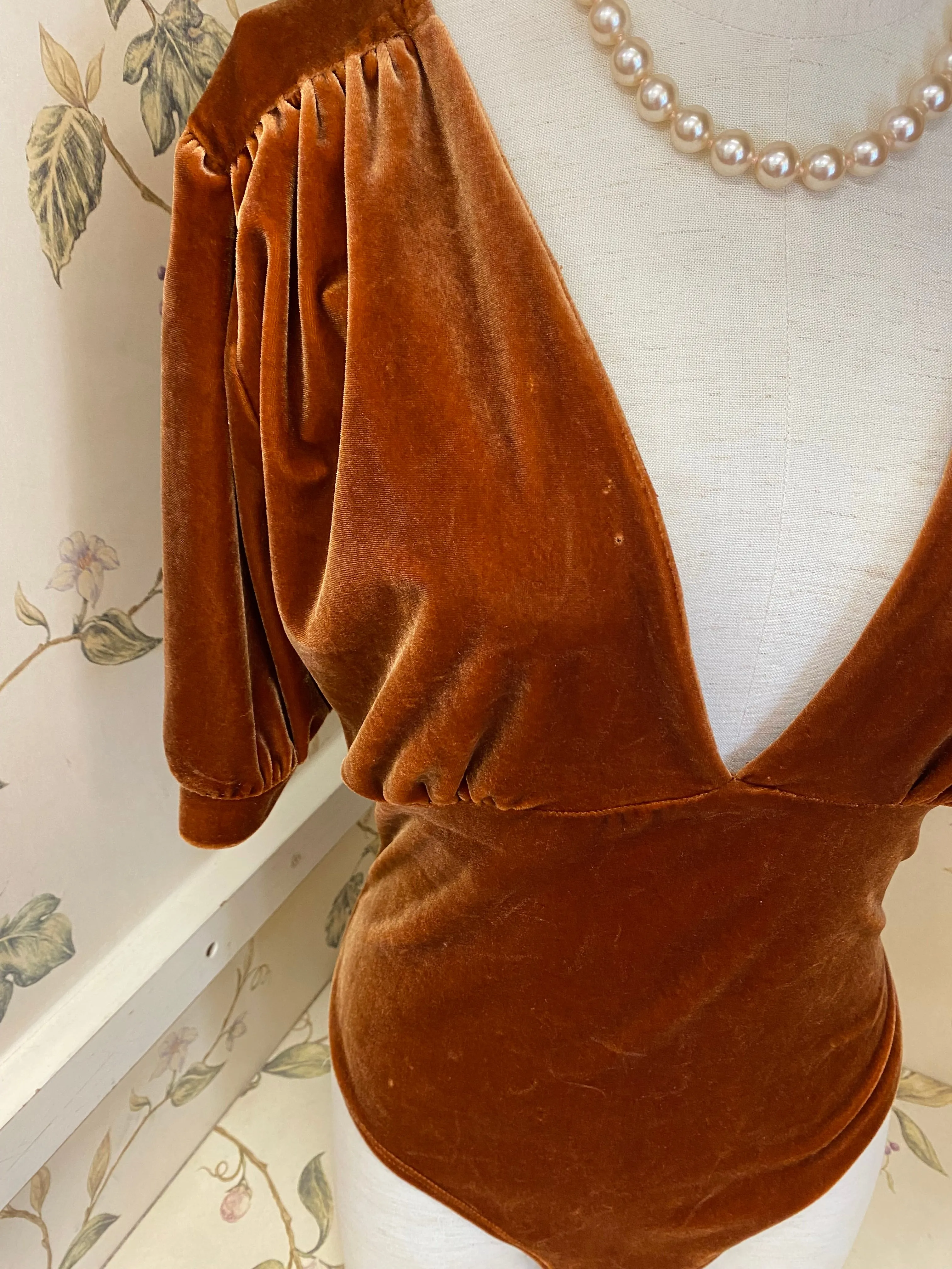 Forever 21 Orange Bodysuits, L