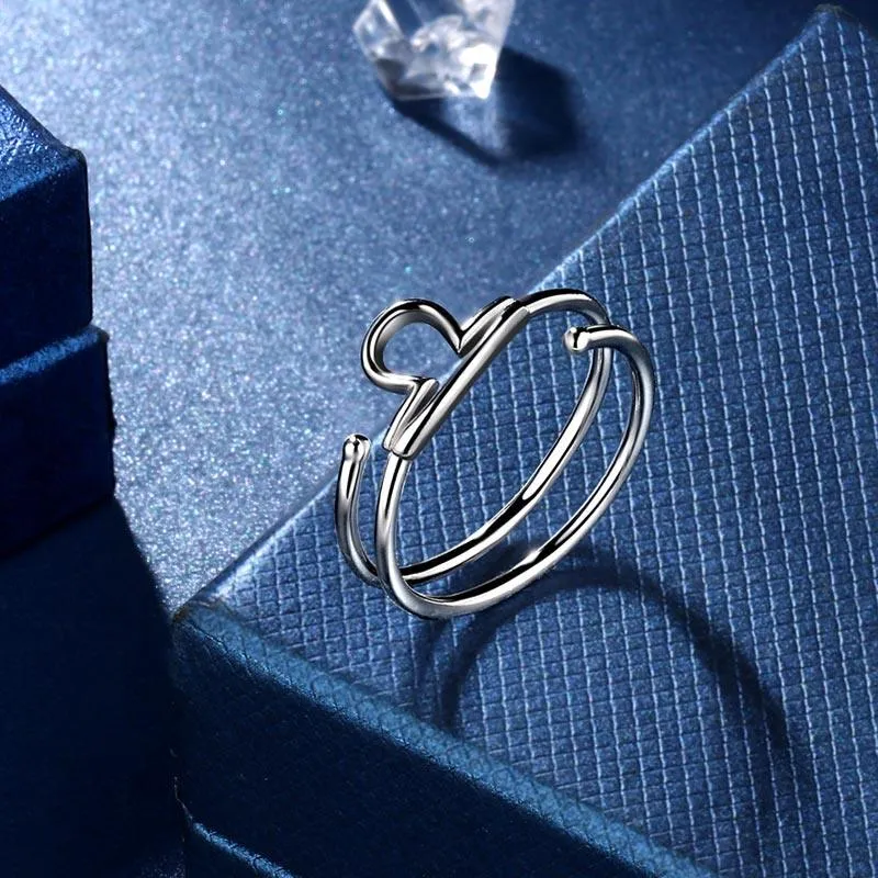Libra Rings Zodiac Sign Jewelry Women Girls Birthday Gifts 925 Sterling Silver