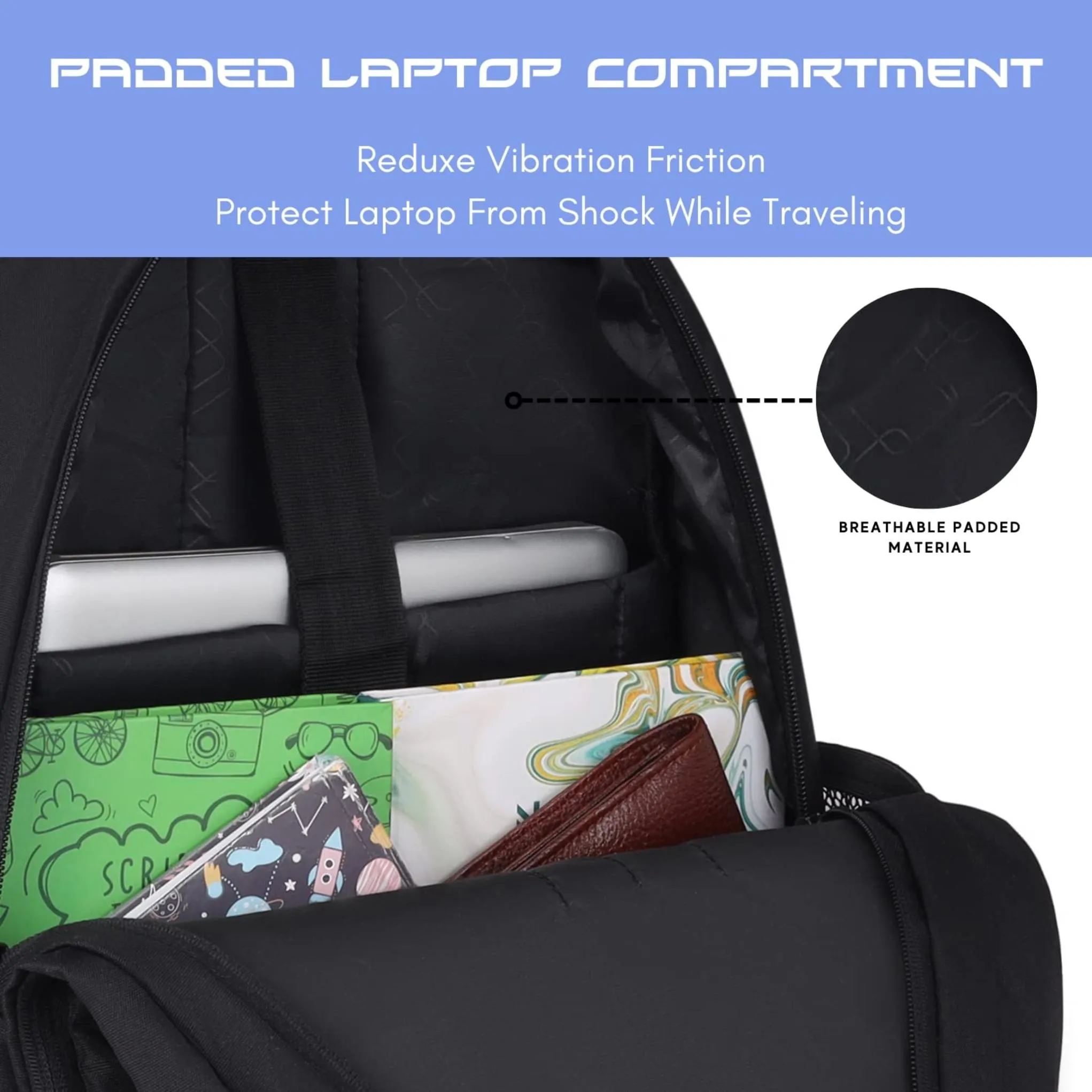 LOGRONO Laptop Backpack for Men & Women
