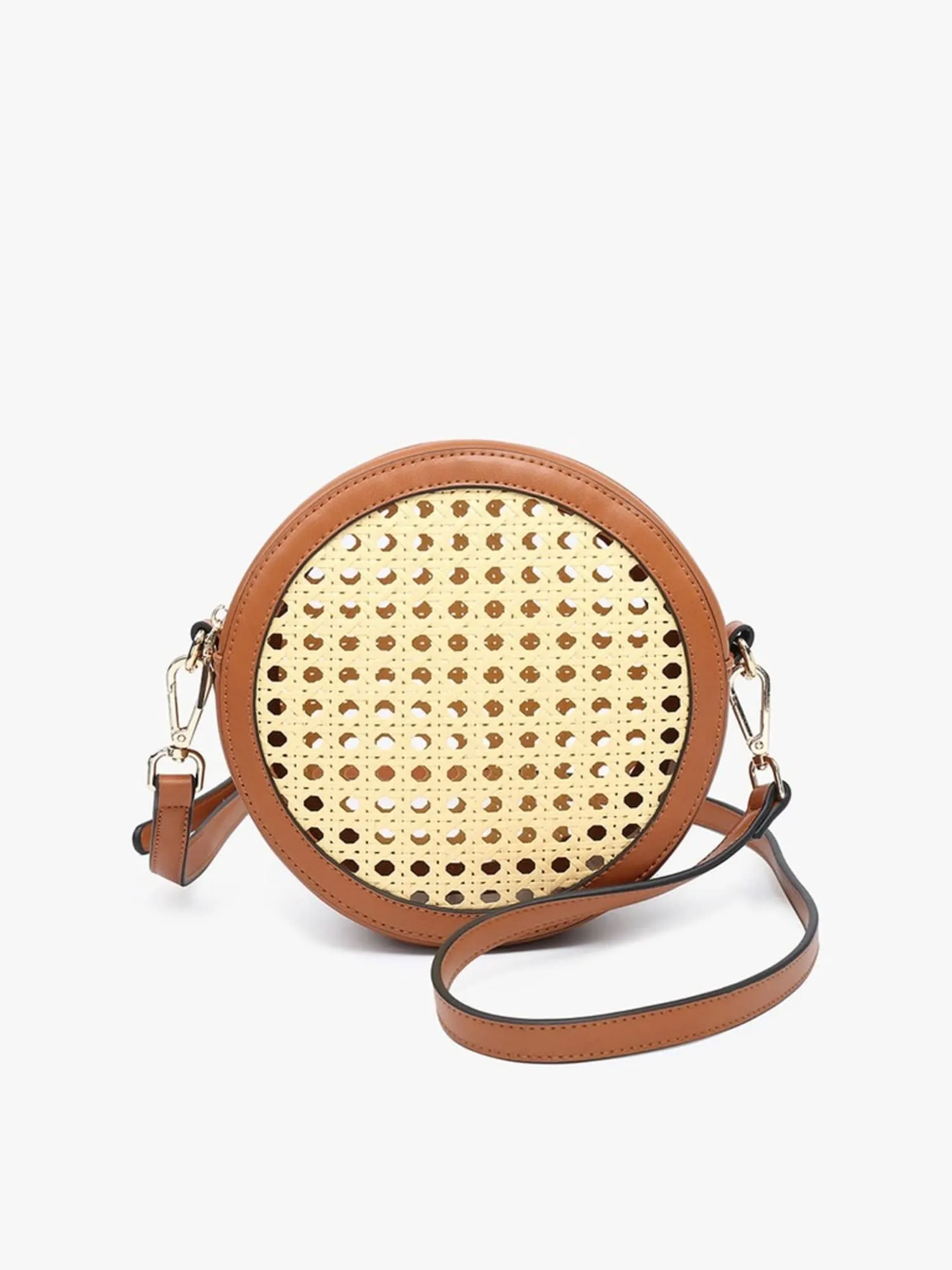 M2443 Francis Rattan Crossbody Bag