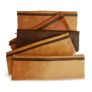 Madeleine Leather Pencil Bag