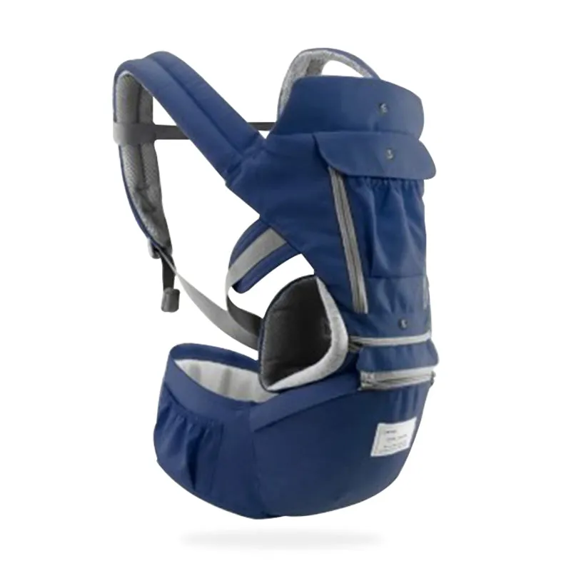 Multi-functional Baby waist stool Hip Seat Breathable & Detachable Design Adjustable Strap Side Pockets