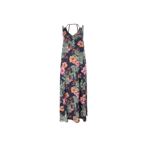 O&#39;Neill Belinda Aop Long Women Lifestyle Dress Blue And Pink 0A8907-5940