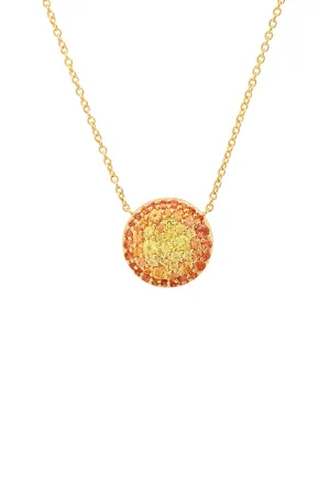 Ombré Sunburst Necklace