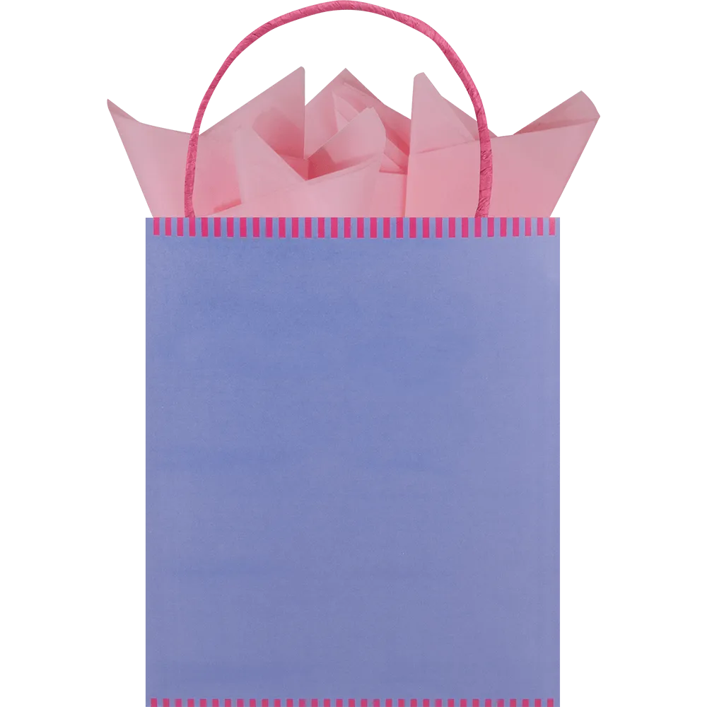 Orchid - Medium 2-Tone Kraft Gift Bag