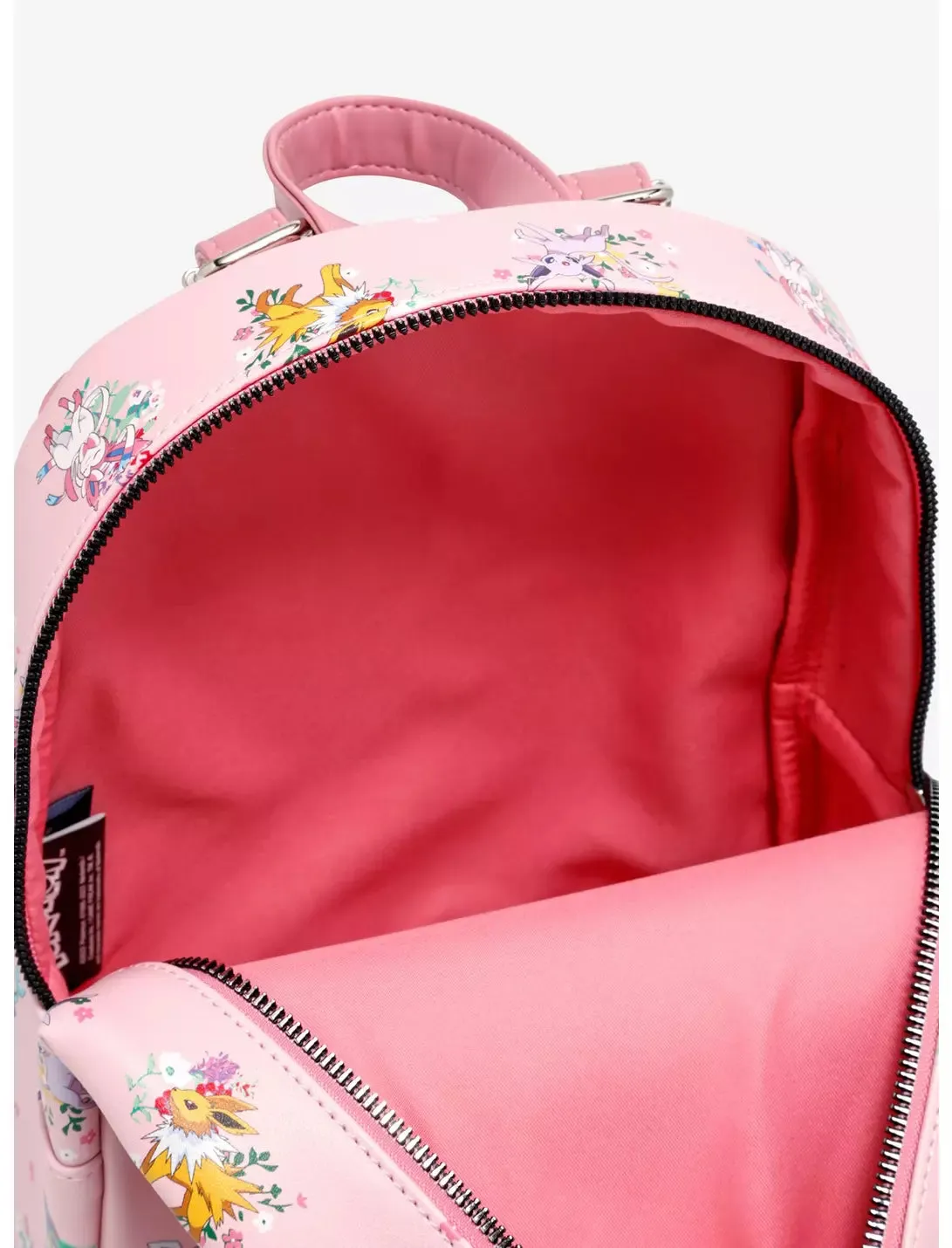 Pokemon Mini Backpack Eevee Evolutions Floral AOP Bioworld