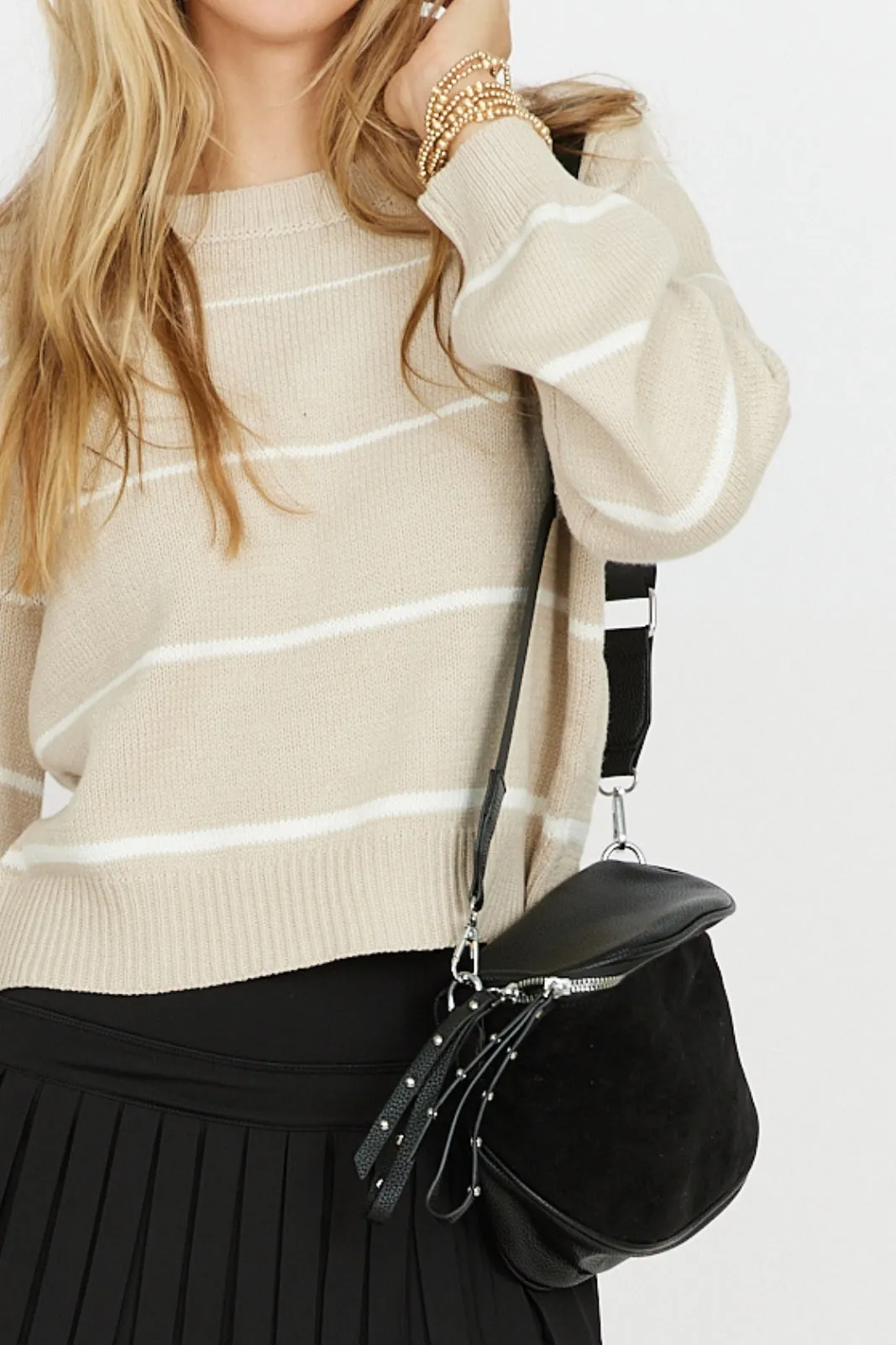 SALE - Sidney Leather Saddle Bag