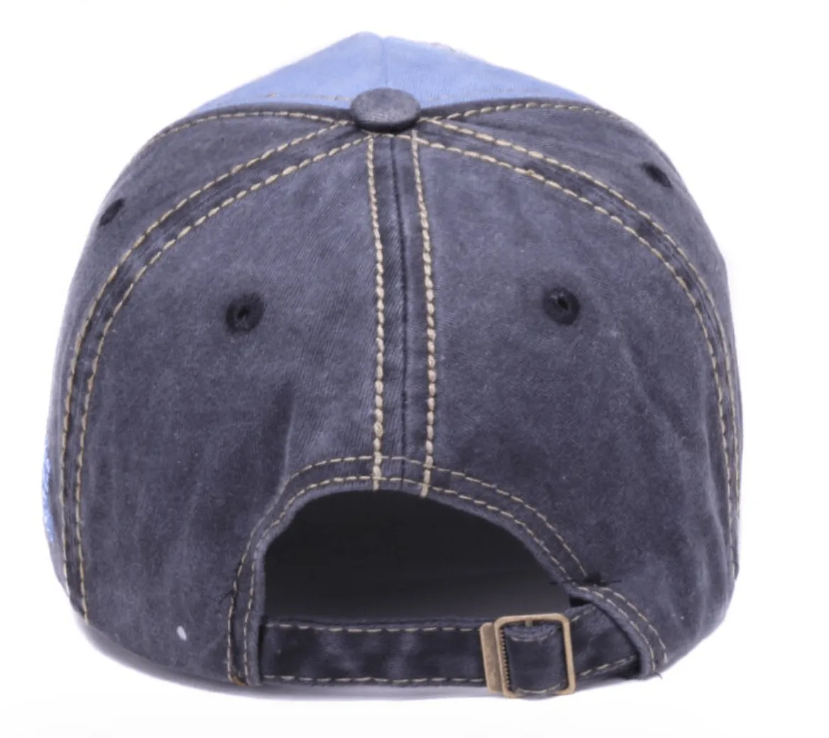 Vintage Baseball Hat w/ Shark Design