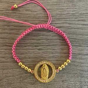 Virgencita Pink Bracelet 06