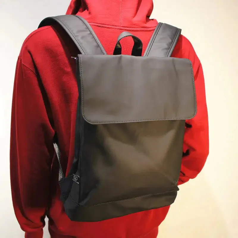 Vvsha  Christmas Gift Large Capacity Leather Backpack