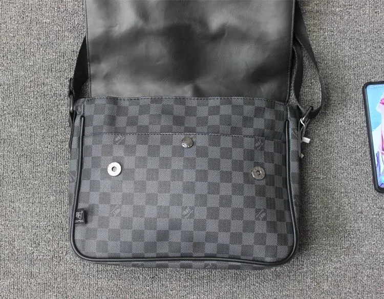 Vvsha  Christmas Gift Plaid Cross Bag